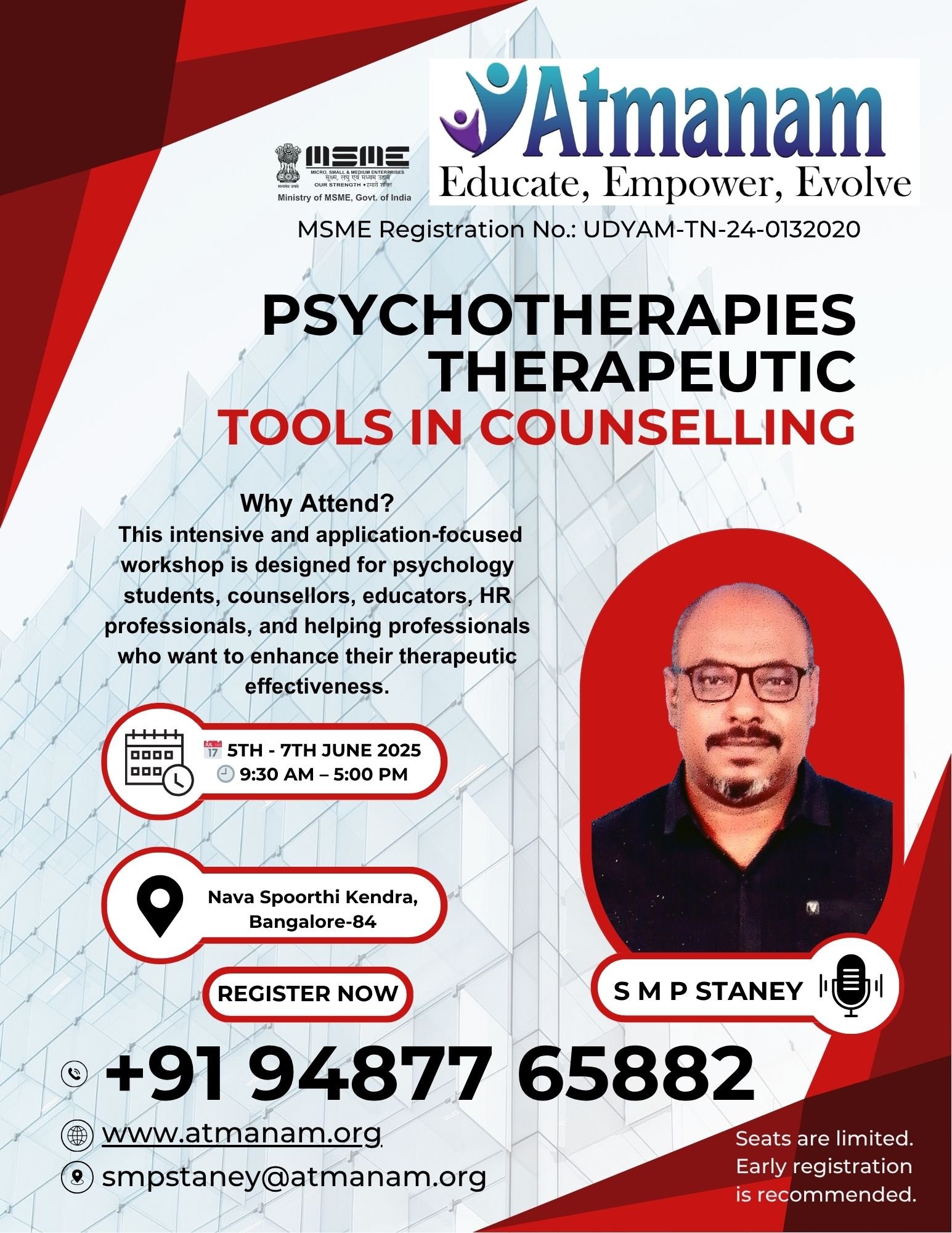 Psychotherapies Therapeutic Tools in Counselling