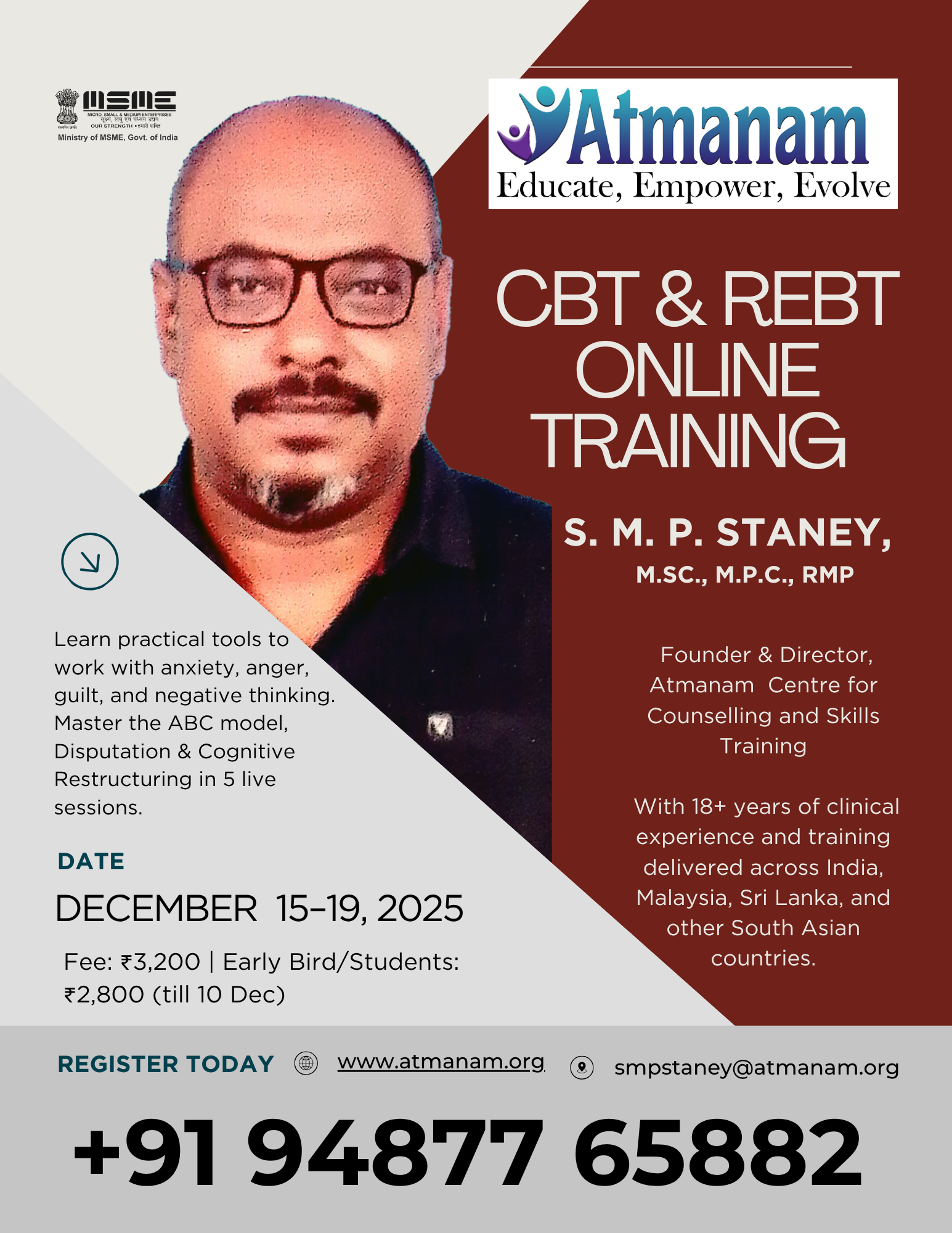 CBT & REBT Online Training